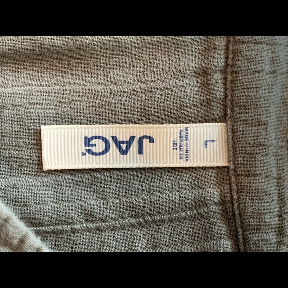 Olive green Jag blouse size large - Picture 5 of 7